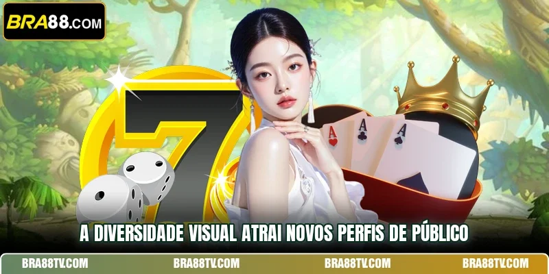 A diversidade visual atrai novos perfis de público