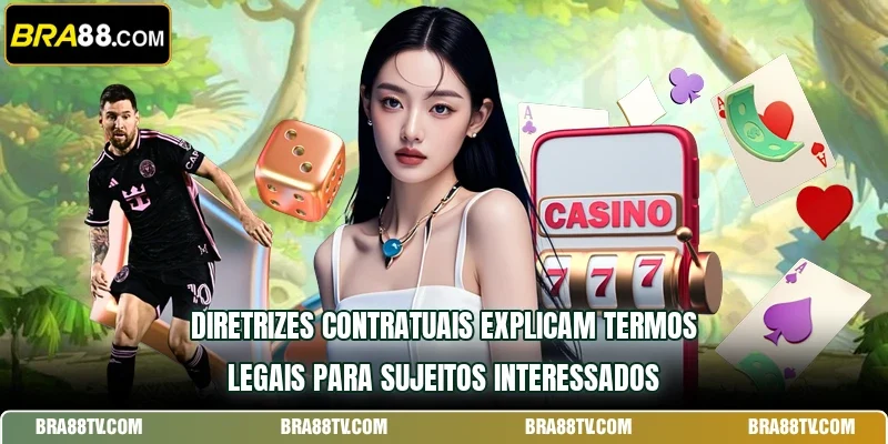  Diretrizes contratuais explicam termos legais para sujeitos interessados