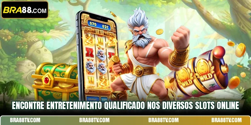 Encontre entretenimento qualificado nos diversos slots online