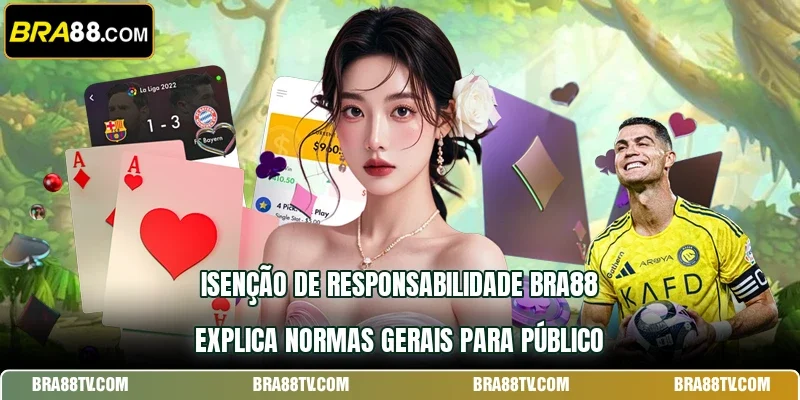 Isenção de Responsabilidade BRA88 explica normas gerais para público