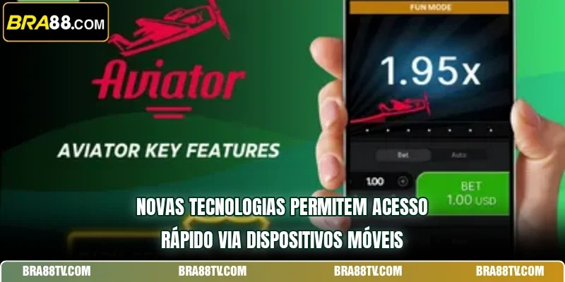 Novas tecnologias permitem acesso rápido via dispositivos móveis
