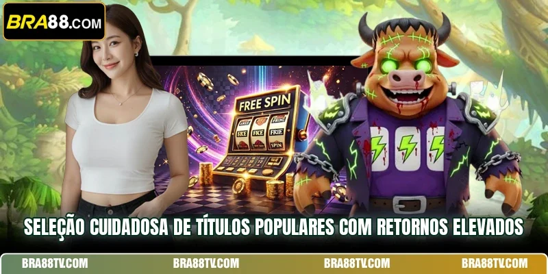 Seleção cuidadosa de títulos populares com retornos elevados
